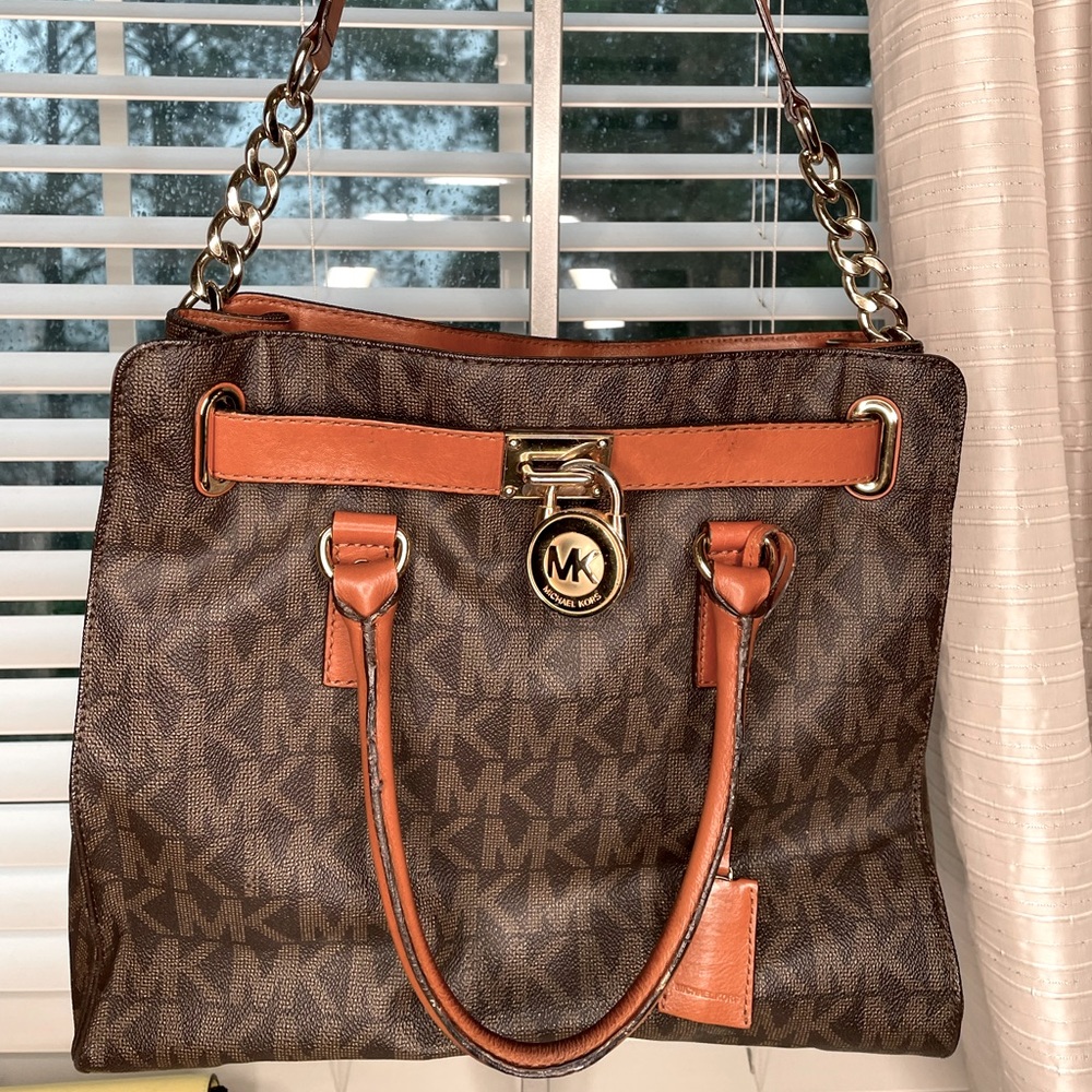 Micheal kors large Hamilton tote